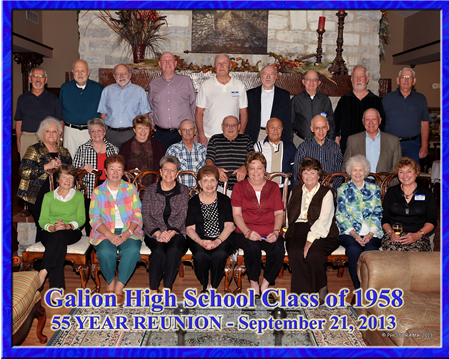 2013 Class of 1958 Reunion Photo
