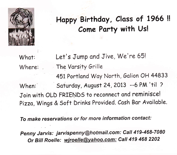1966 Party Invitation