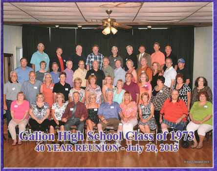 GHS Class of 1973 Reunion Photo