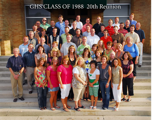 Class of 1988 2008 Reunion Photo  